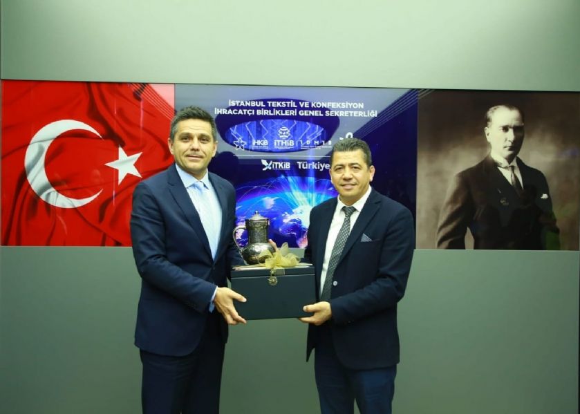 İDMİB YÖN.KUR.BŞK.SN.GÜVEN KARACA'YA TEBRİK ZİYARETİ