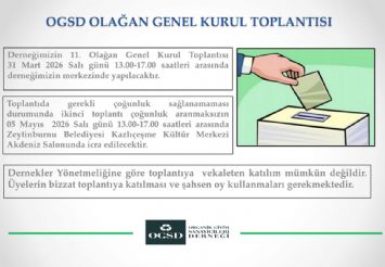OGSD Genel Kurul Toplantısı OGSD Genel Kurul Toplantısı